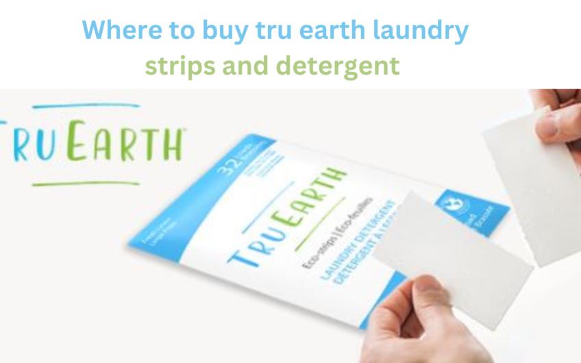tru earth strips and detergent